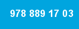 978 889 17 03